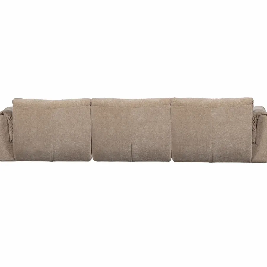 Woood Baggy 3-zits bank 3d chenille zand Clearance