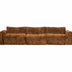 Woood Baggy 3-zits bank 3d chenille middenbruin Best