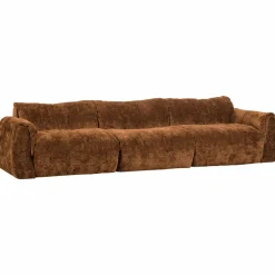 Woood Baggy 3-zits bank 3d chenille middenbruin Best