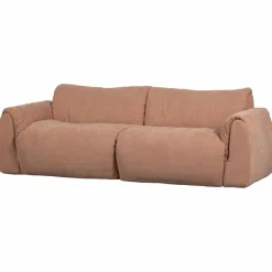 Woood Baggy 2-zits bank geweven chenille oud roze Sale