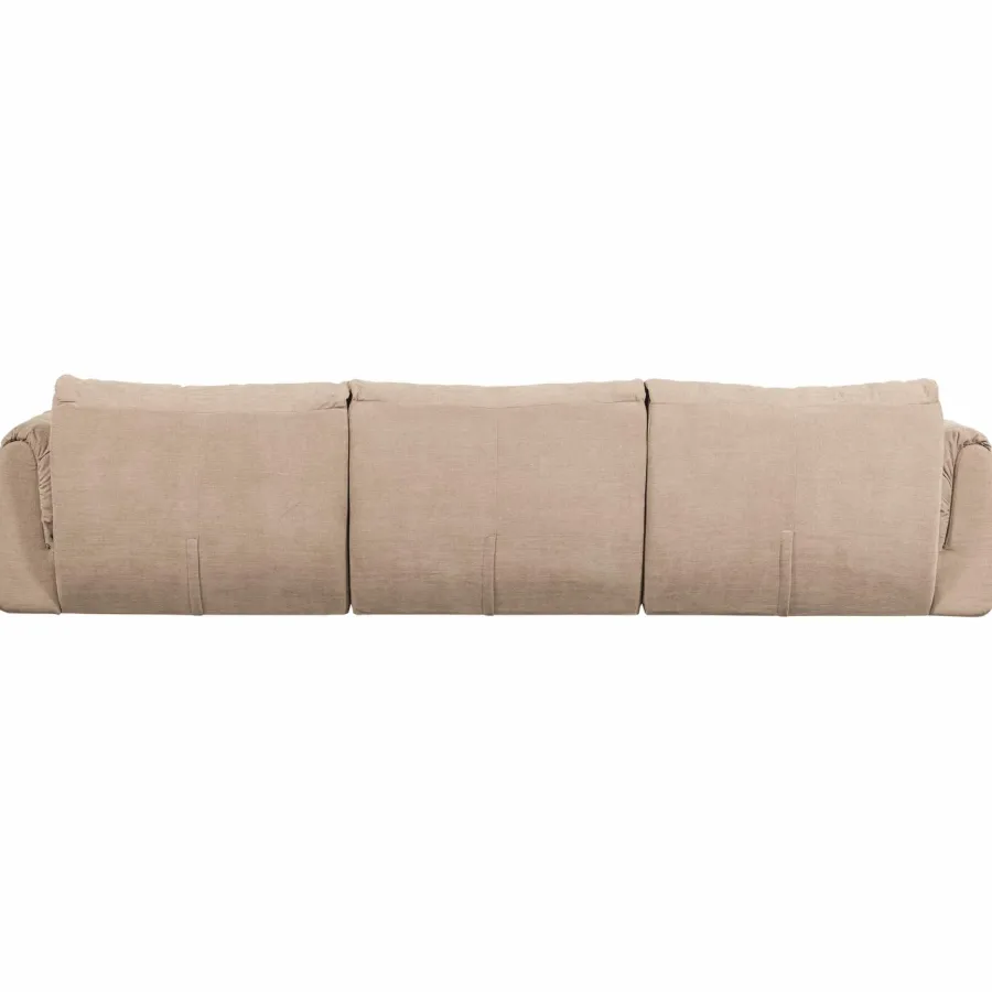 Woood Baggy 3-zits bank geweven chenille zand Clearance