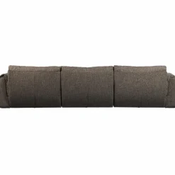 Woood Baggy 3-zits bank geweven stof warmgrijs melange Discount