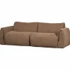 Woood Baggy 2-zits bank geweven chenille bruin Discount