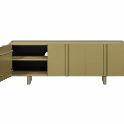 Woood Basu tv meubel 152cm grenen moss [fsc] Clearance