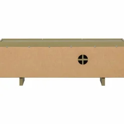 Woood Basu tv meubel 152cm grenen moss [fsc] Clearance