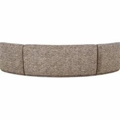 Woood Batavier half ronde bank 6-zits lichtbruin melange Discount