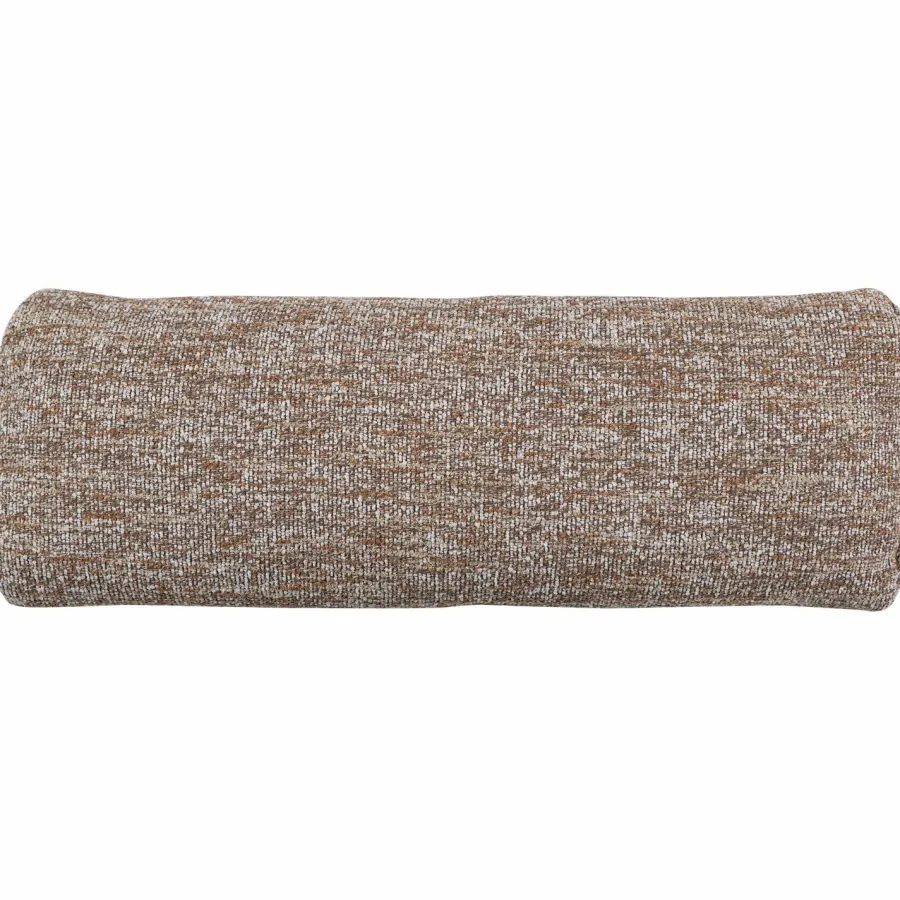 Woood Batavier half ronde bank 4-zits lichtbruin melange Clearance