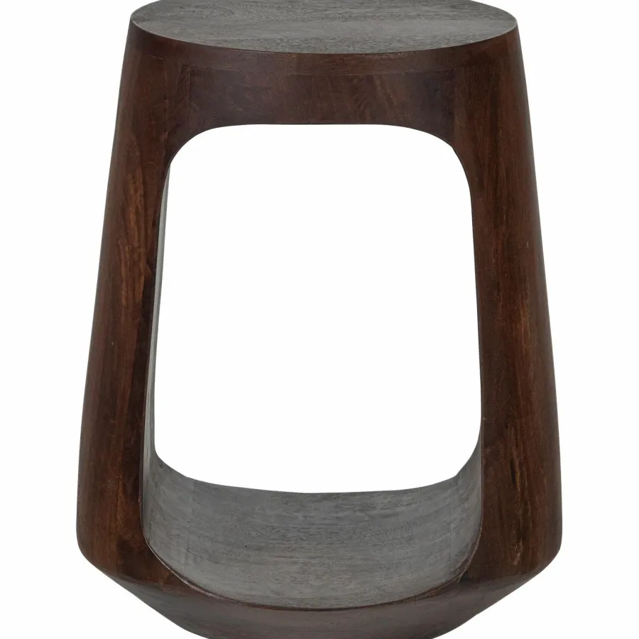 Woood Bayo bijzettafel mango hout walnoot Online