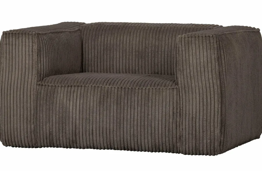 Woood Bean Fauteuil Grove Ribstof Mud Discount