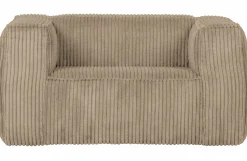 Woood Bean Fauteuil Grove Ribstof Travertin New