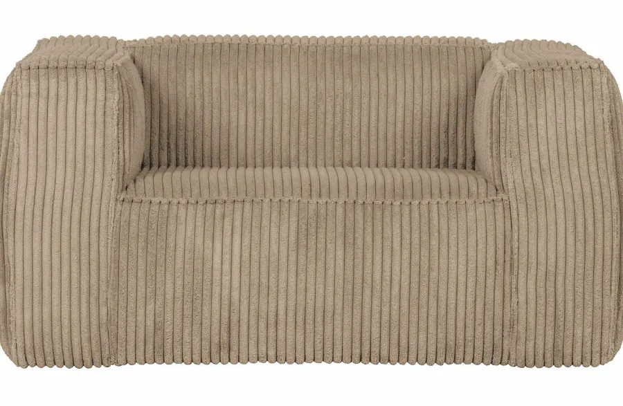 Woood Bean Fauteuil Grove Ribstof Travertin New