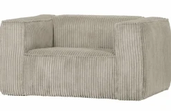 Woood Bean Fauteuil Grove Ribstof Naturel Sale