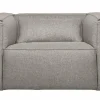 Woood Bean Fauteuil Incl. Kussen Lichtgrijs Gemeleerd Best