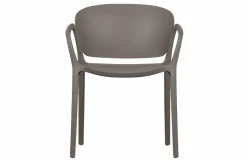 Woood Bent Eetkamerstoel Kunststof Taupe Best