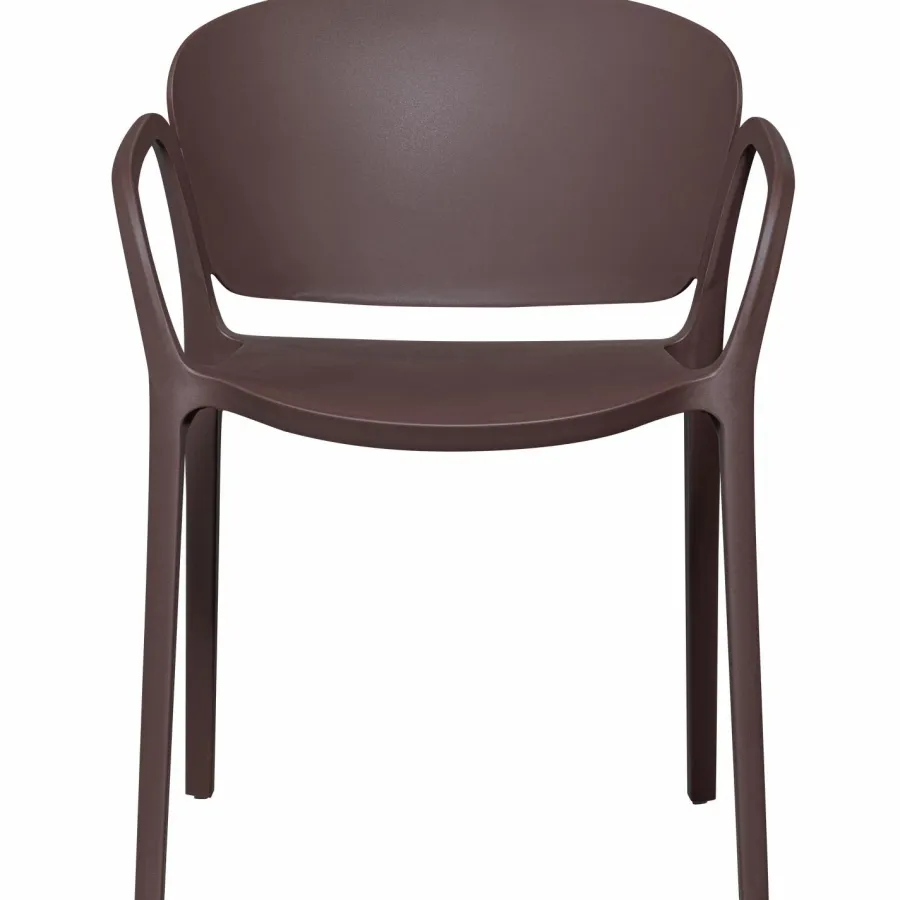 Woood Bent tuinstoel kunststof paars/bruin Sale