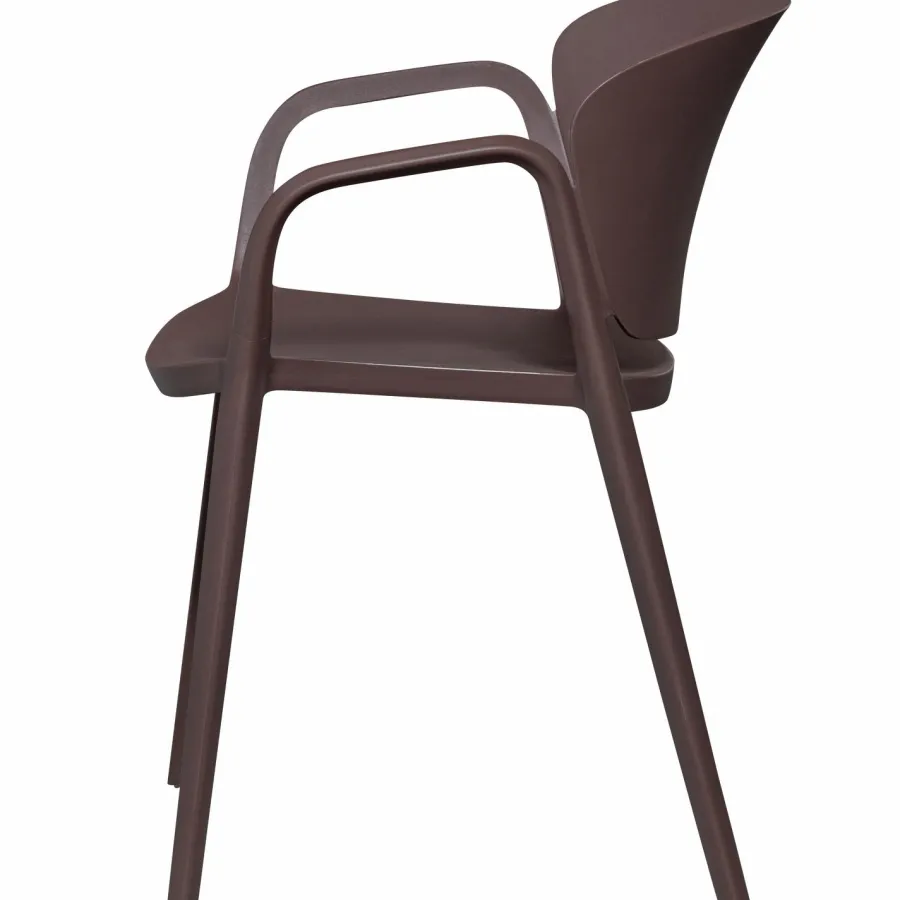 Woood Bent tuinstoel kunststof paars/bruin Sale