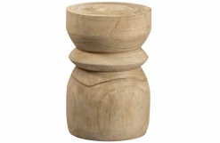 Woood Bikkel Kruk Hout Naturel 40xØ28cm Online