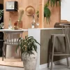 Woood Bliss tuinstoel met spijlen kunststof taupe Online