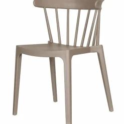 Woood Bliss tuinstoel met spijlen kunststof taupe Online