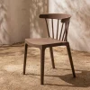 Woood Bliss tuinstoel met spijlen coffee fiber bruin melange Online