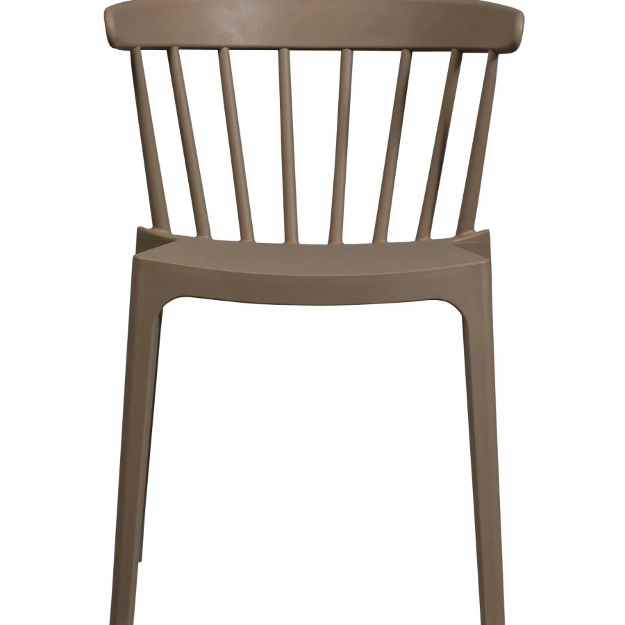 Woood Bliss tuinstoel met spijlen coffee fiber bruin melange Online