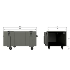 Woood Bobby opbergkist grenen forest [fsc] Discount