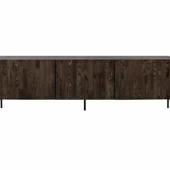 Woood Bono gravure tv meubel essen bruin [fsc] Clearance