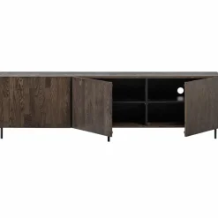 Woood Bono gravure tv meubel essen bruin [fsc] Clearance