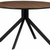 Woood Bruno Eettafel Rond Mdf Walnoot Ø120cm Best