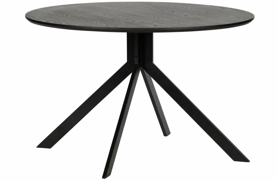 Woood Bruno Eettafel Rond Mdf Zwart Ø120cm Sale