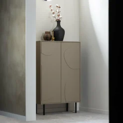 Woood Cadiz opbergkast grenen mud [fsc]