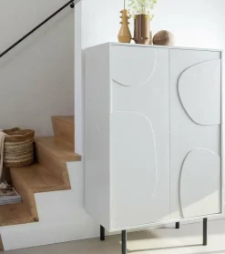 Woood Cadiz Opbergkast Grenen Mist [fsc] New