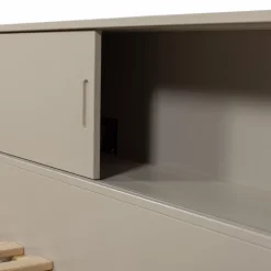 Woood Carter bedbank grenen dust [fsc]