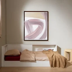 Woood Carter hoekbed links/rechts grenen wit [fsc]