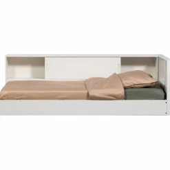 Woood Carter hoekbed links/rechts grenen wit [fsc]
