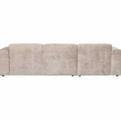 Woood CLOUD chaise longue links geweven chenille naturel Hot