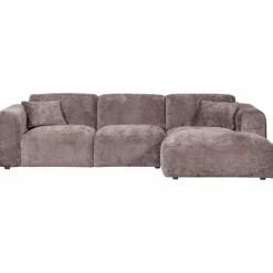 Woood CLOUD chaise longue rechts geweven chenille taupe Sale