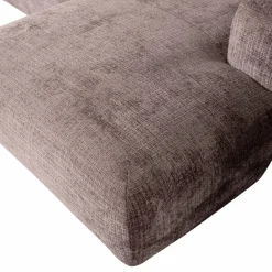 Woood CLOUD chaise longue rechts geweven chenille taupe Sale