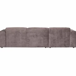 Woood CLOUD chaise longue links geweven chenille taupe Sale