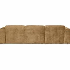 Woood CLOUD chaise longue links geweven chenille honinggeel Hot