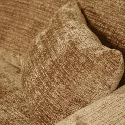 Woood CLOUD chaise longue links geweven chenille honinggeel Hot