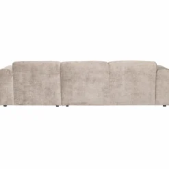 Woood CLOUD chaise longue rechts geweven chenille naturel New