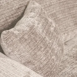 Woood CLOUD chaise longue rechts geweven chenille naturel New