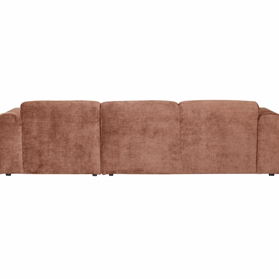 Woood CLOUD chaise longue rechts geweven chenille terra Clearance