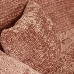 Woood CLOUD chaise longue rechts geweven chenille terra Clearance
