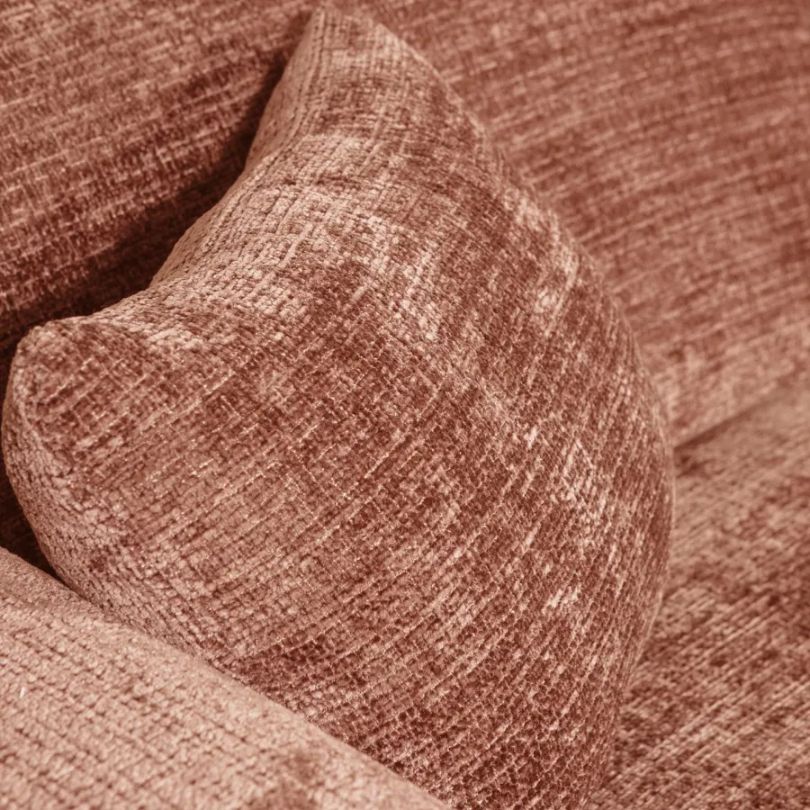 Woood CLOUD chaise longue rechts geweven chenille terra Clearance