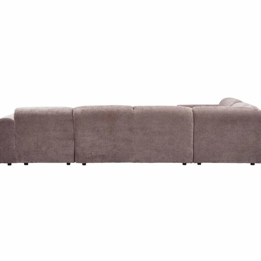 Woood CLOUD hoekbank links geweven chenille taupe Online
