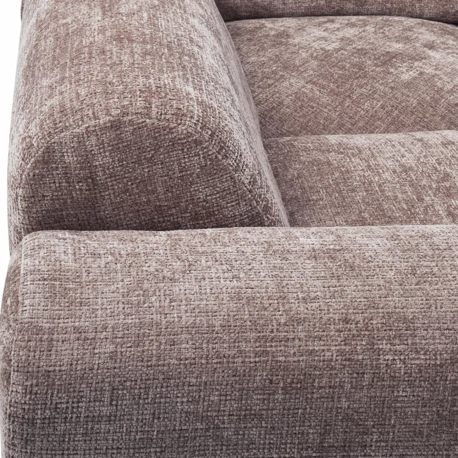 Woood CLOUD hoekbank links geweven chenille taupe Online