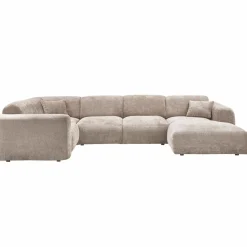 Woood CLOUD hoekbank links geweven chenille naturel New