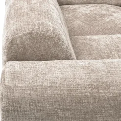 Woood CLOUD hoekbank links geweven chenille naturel New